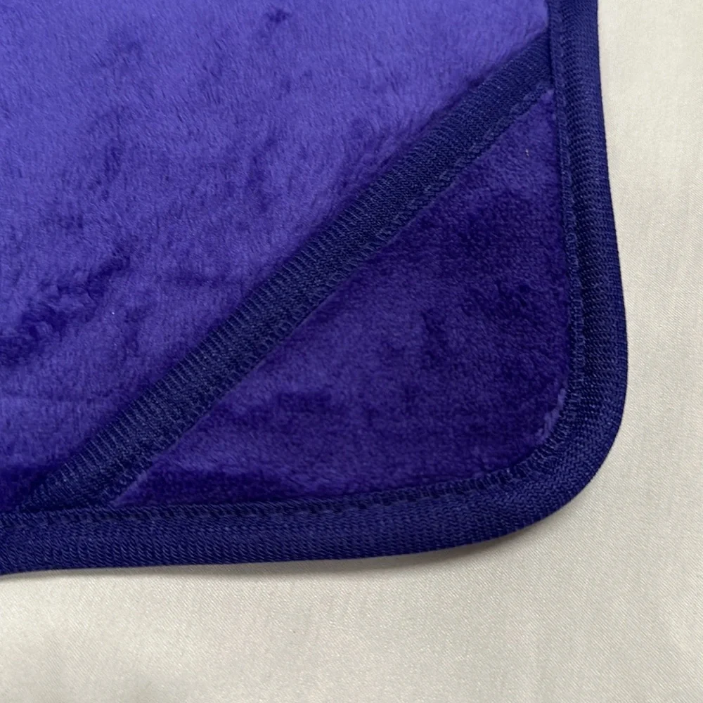 Reusable Makeup Remover Face Cloth Purple Microfiberber